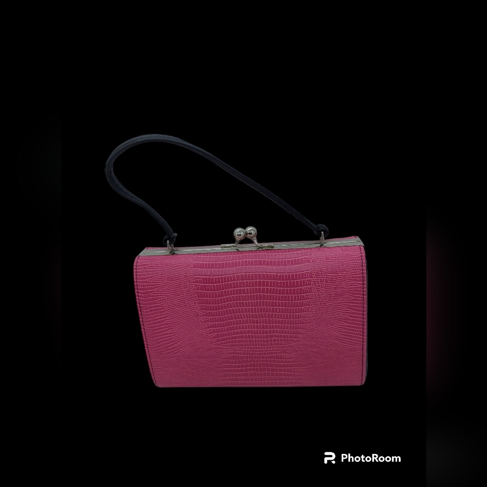 Unbranded Pink Textured Small Handbag - Picture 2 of 8